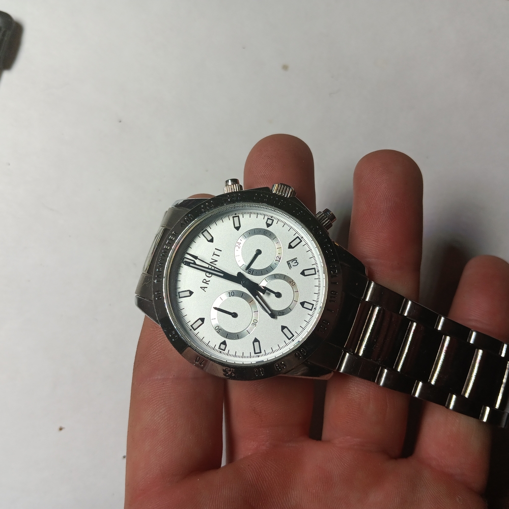 Argent Silver Men's Watch